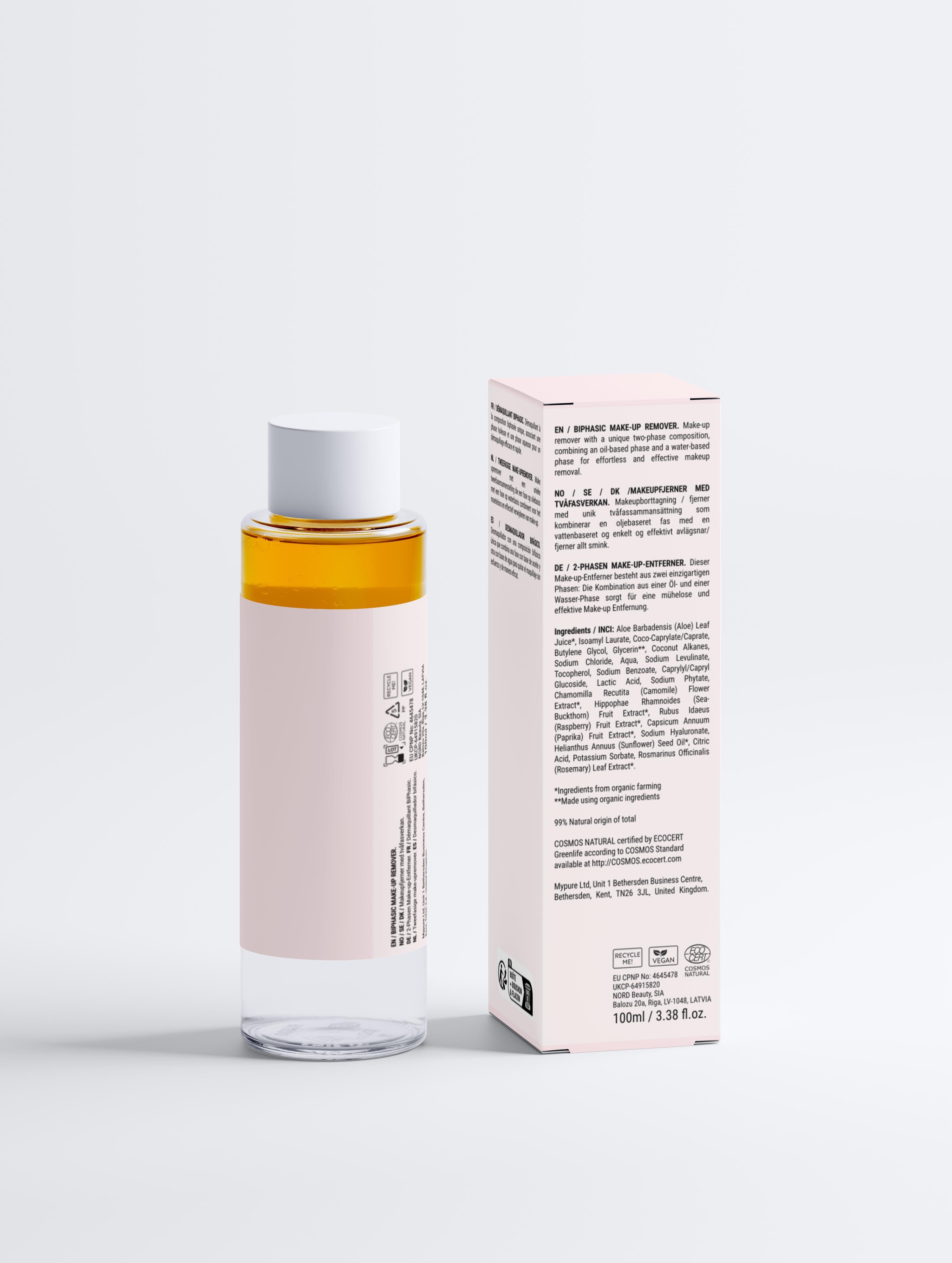 BiPhasic Make-up-Entferner, parfümfrei | 100 ml