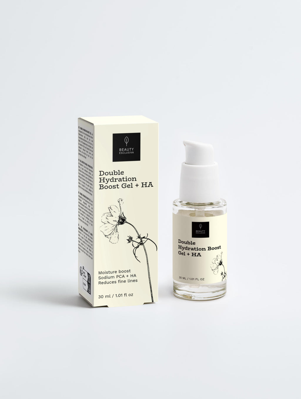 Doppeltes Hydratations-Boost-Gel + HA | 30 ml
