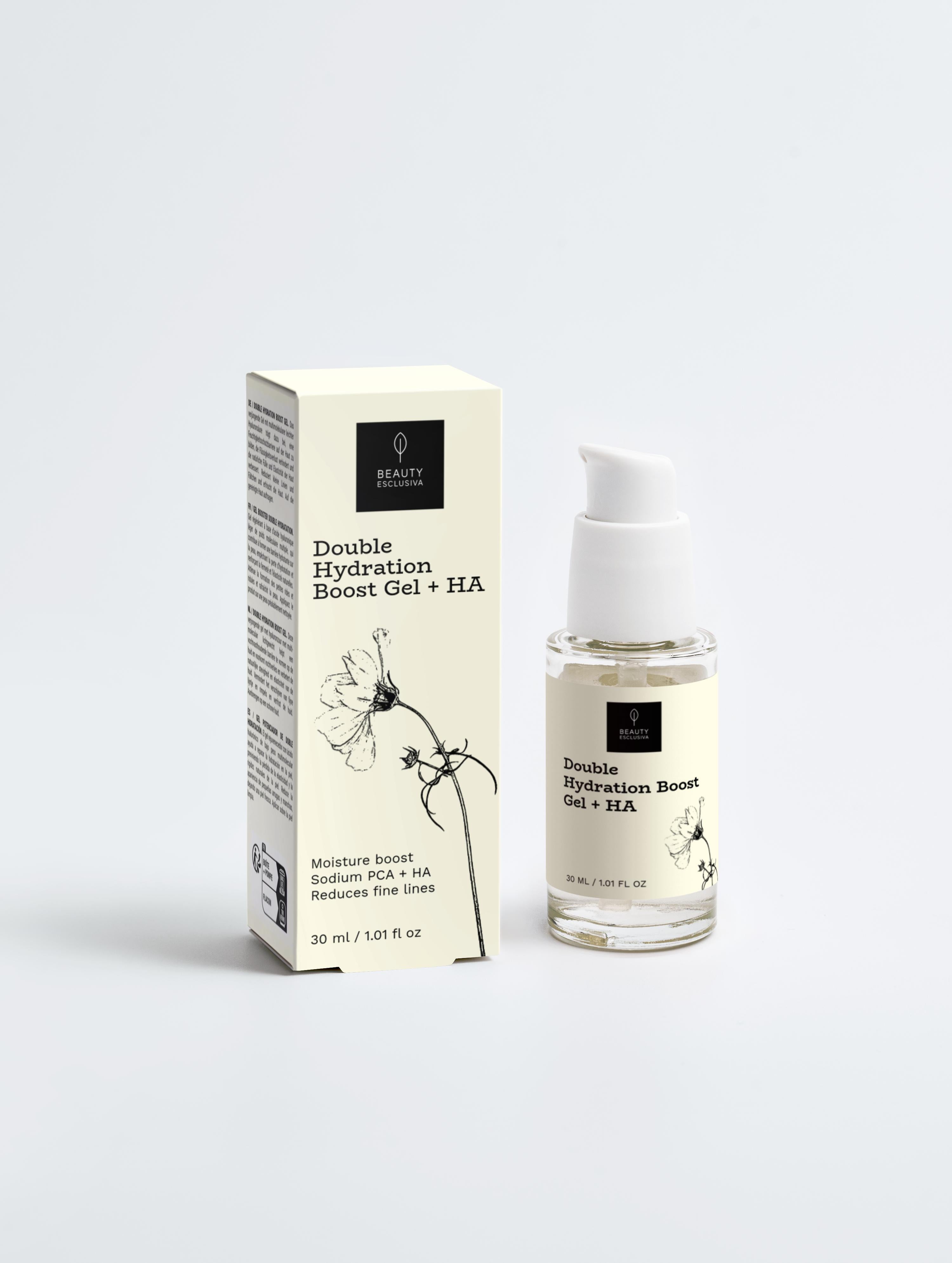Doppeltes Hydratations-Boost-Gel + HA | 30 ml
