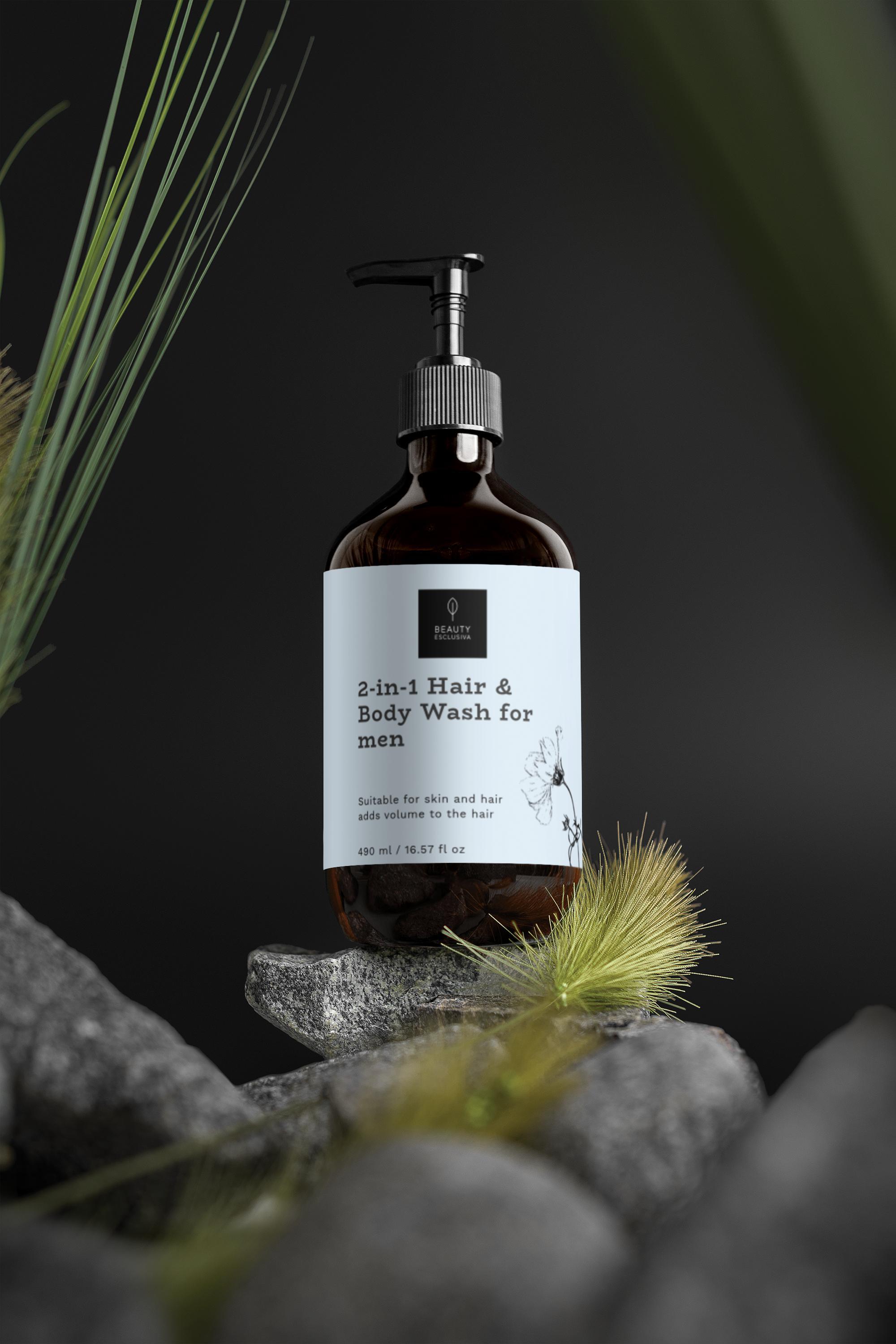 2-in-1 Haar- und Körperpflege für Männer | 490 ml