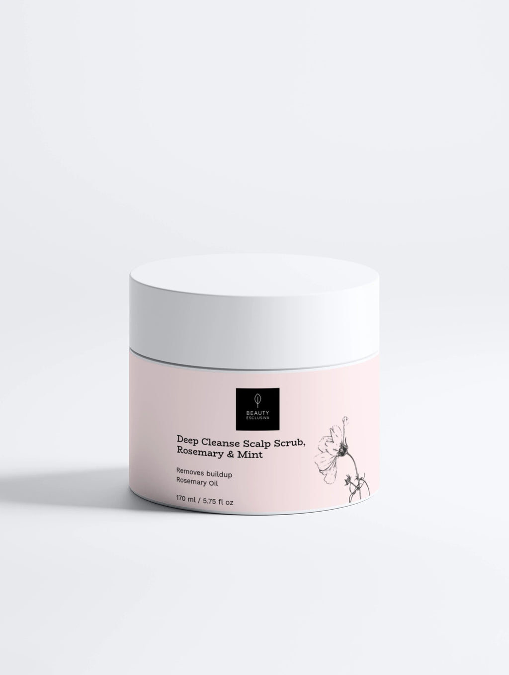 Tiefenreinigendes Kopfhaut-Peeling, Rosmarin & Minze | 170 ml