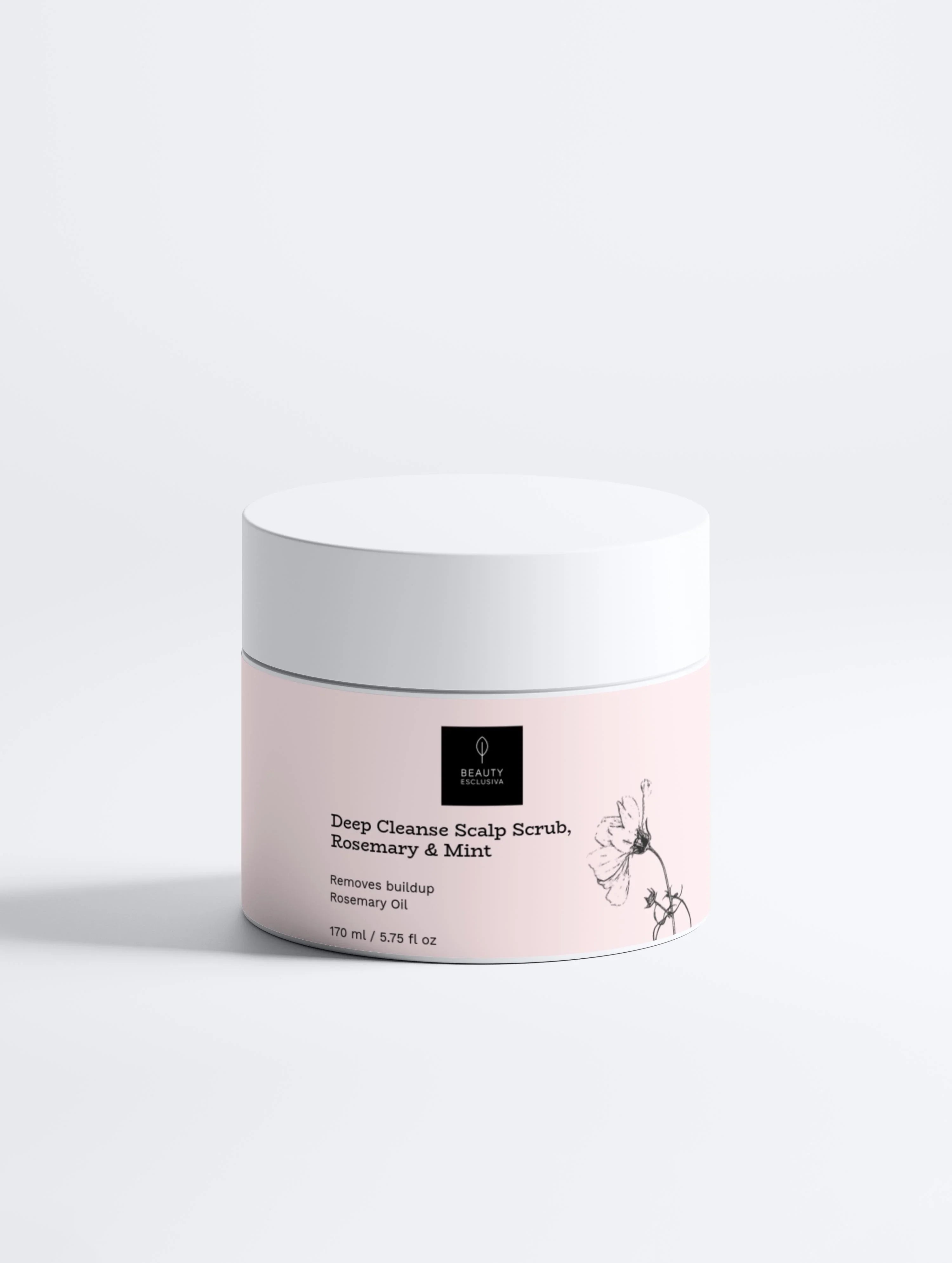 Tiefenreinigendes Kopfhaut-Peeling, Rosmarin & Minze | 170 ml