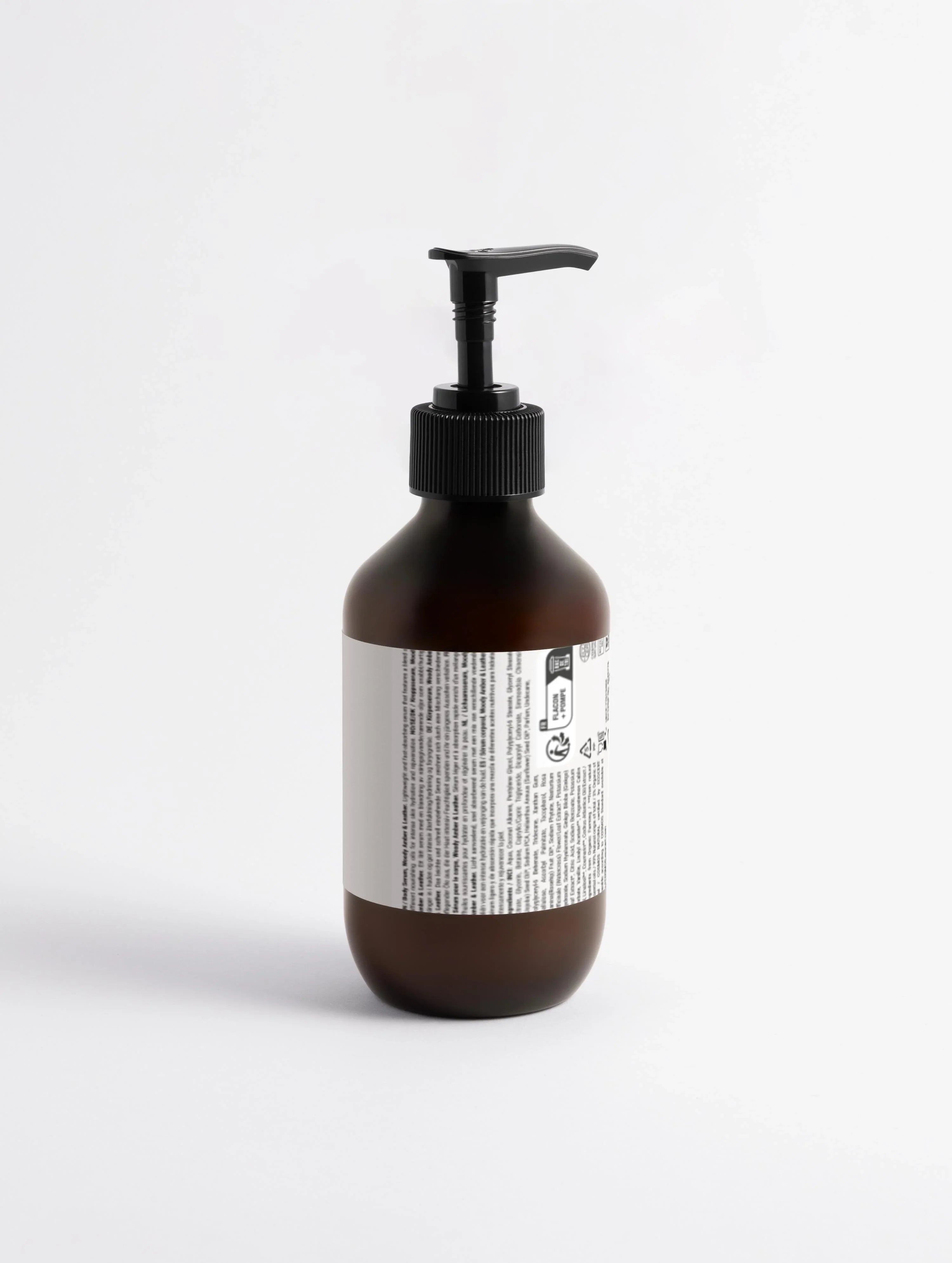 Silk Skin Body Serum, holziges Amber & Leder | 270 ml