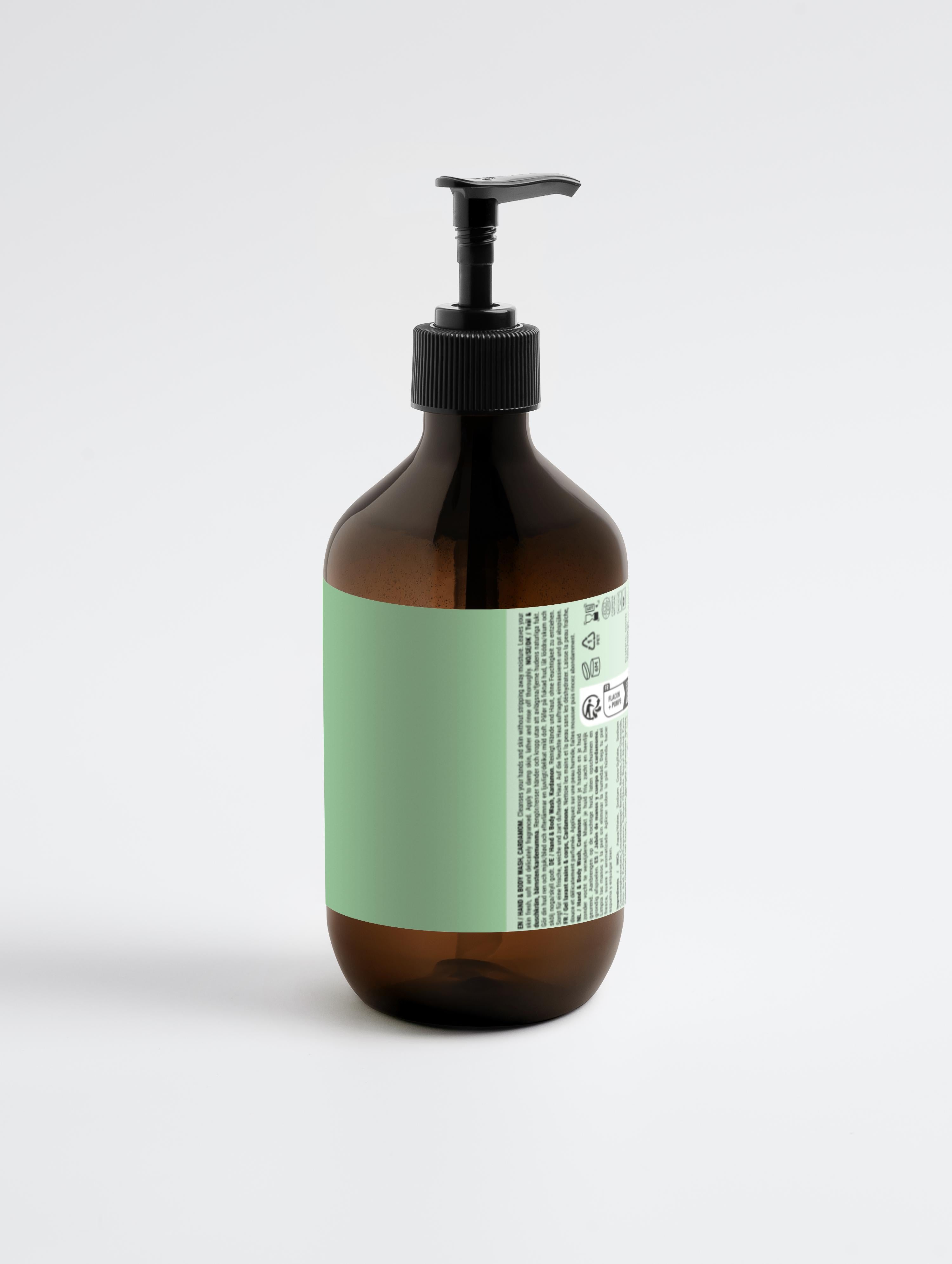 Hand & Body Wash, Ginger & Smoky Cardamom | 490 ml
