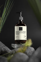 Hand & Body Wash, Patchouli & Amber Vanilla | 490 ml