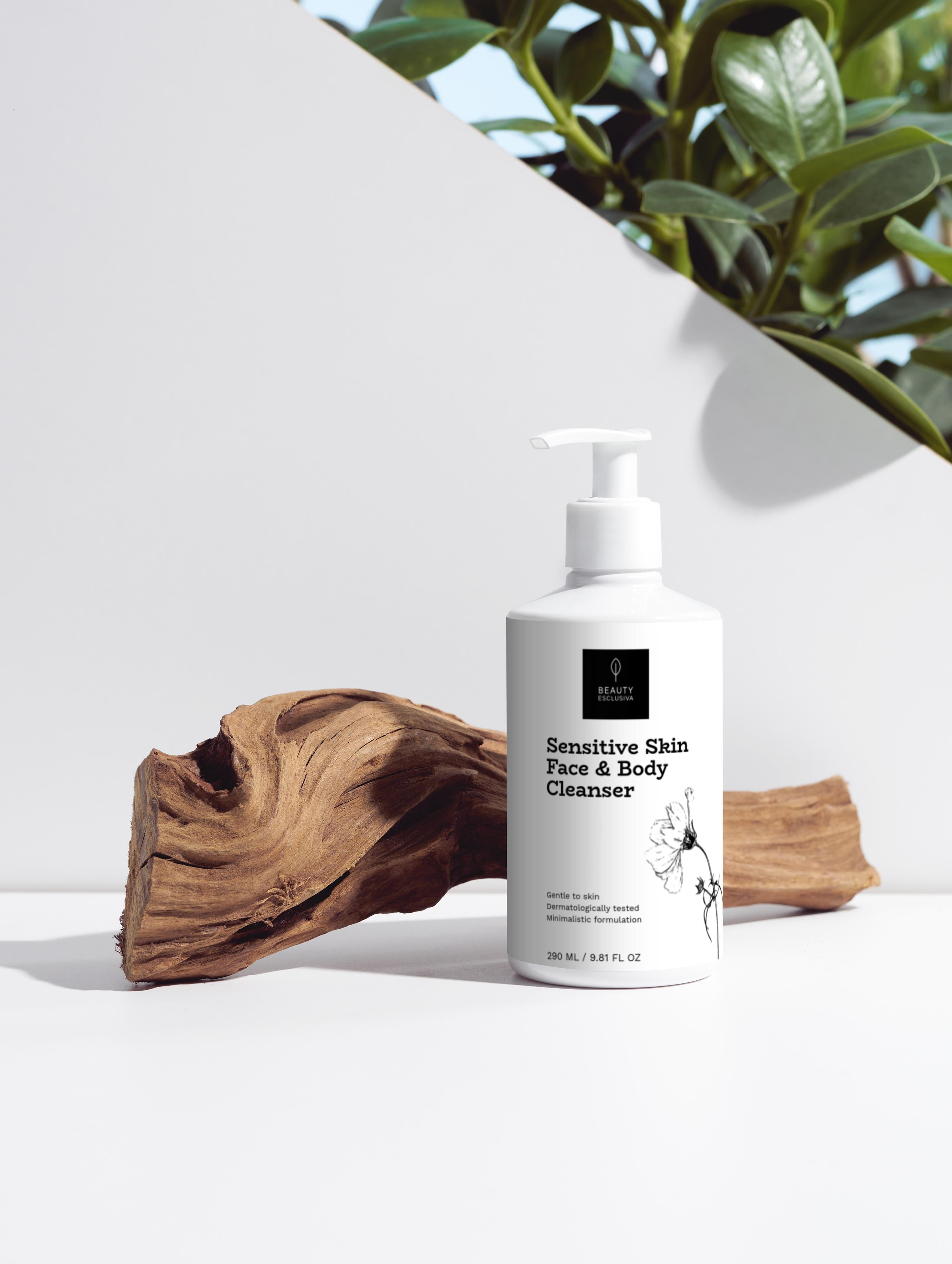 Gesichts- und Körperreiniger für empfindliche Haut | 290 ml Beauty Esclusiva