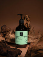 Hand & Body Wash, Ginger & Smoky Cardamom | 490 ml