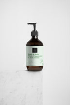 Hand & Body Wash, Peppermint & Dark Cedar | 490 ml