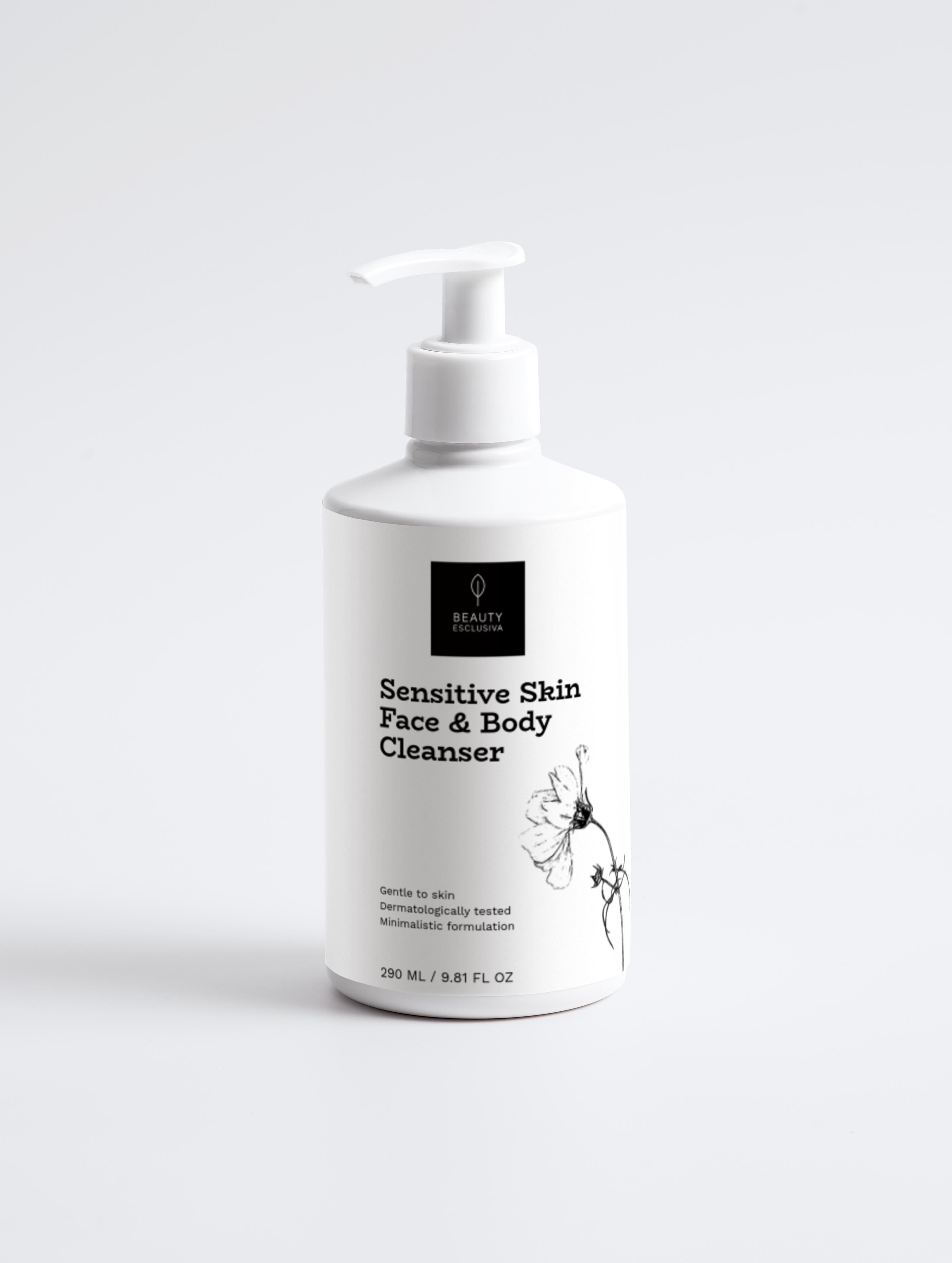 Gesichts- und Körperreiniger für empfindliche Haut | 290 ml Beauty Esclusiva