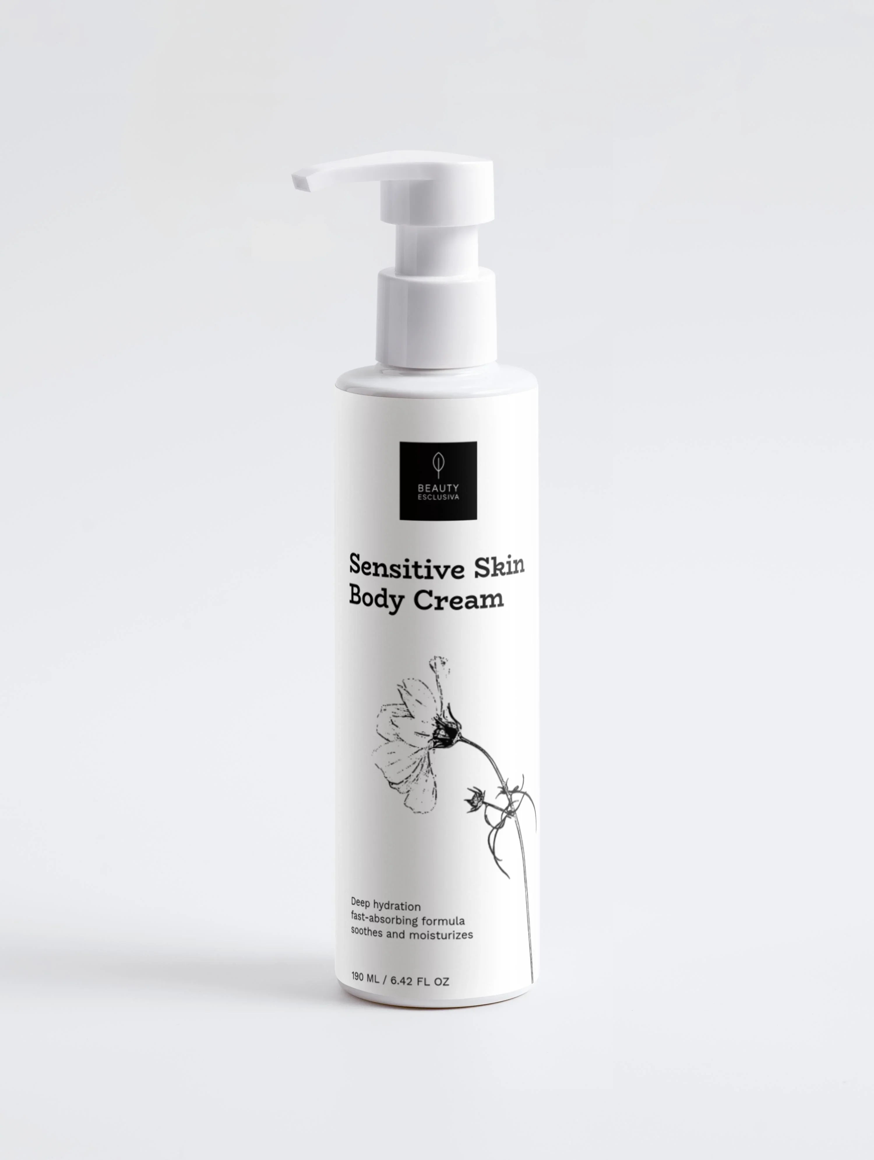 Körpercreme für empfindliche Haut | 190 ml