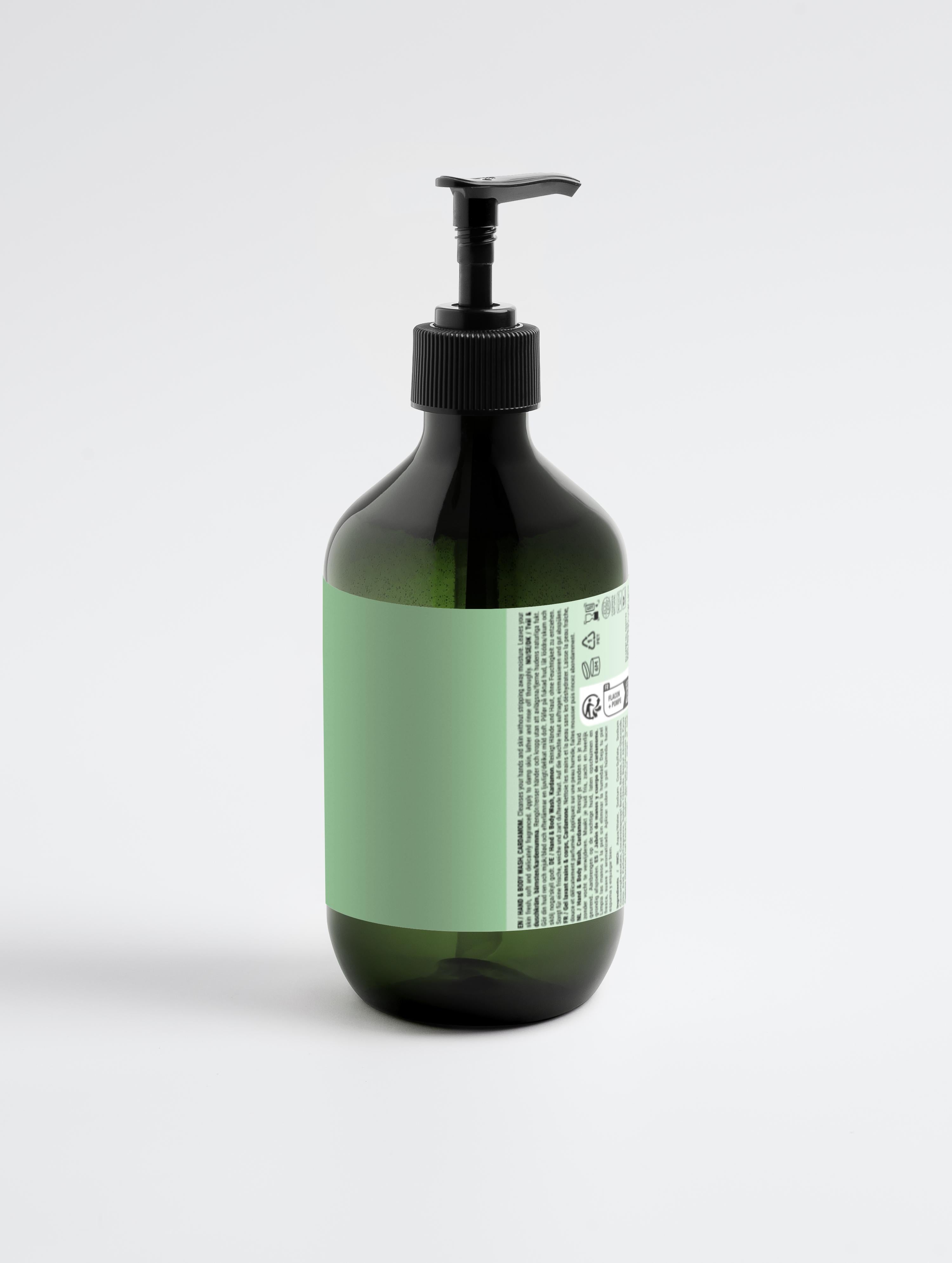 Hand & Body Wash, GINGER & SMOKY CARDAMOM | 490 ml