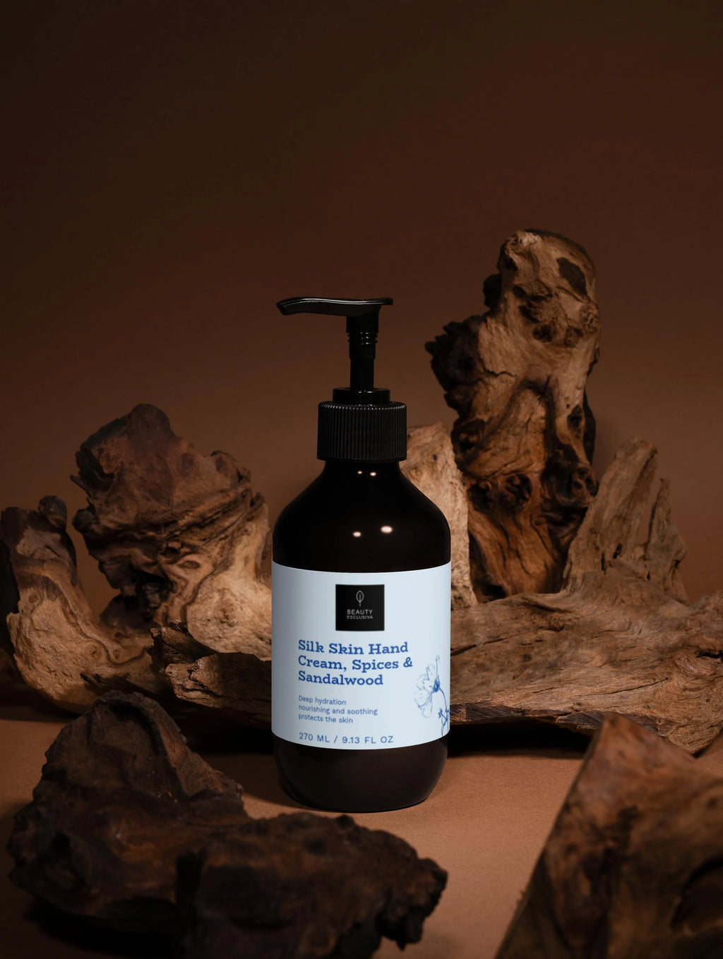 Silk Skin Handcreme, Gewürze & Sandelholz | 270 ml