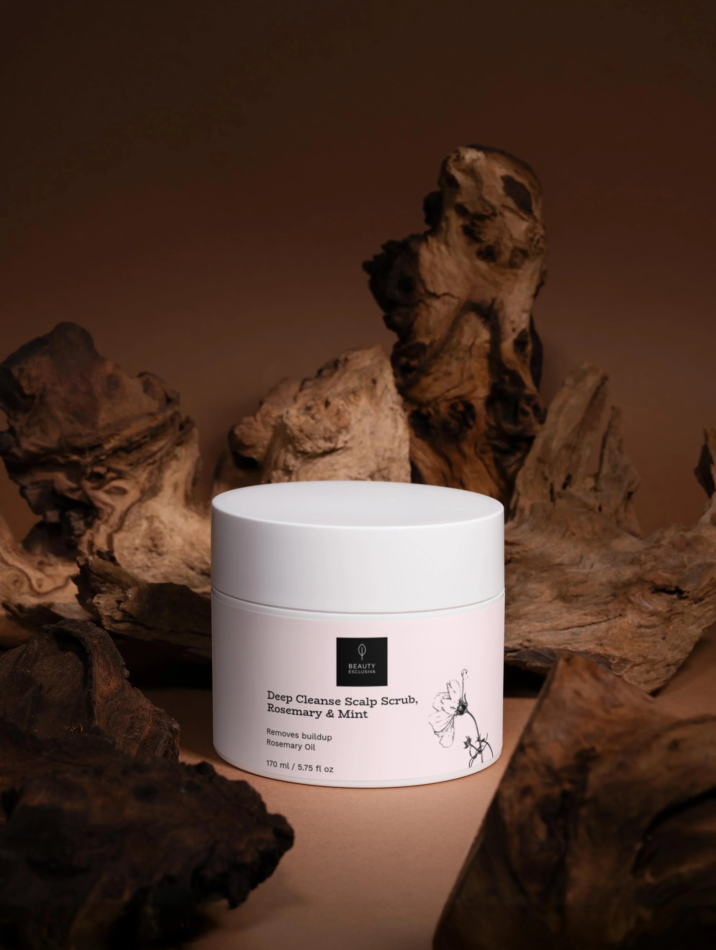 Tiefenreinigendes Kopfhaut-Peeling, Rosmarin & Minze | 170 ml