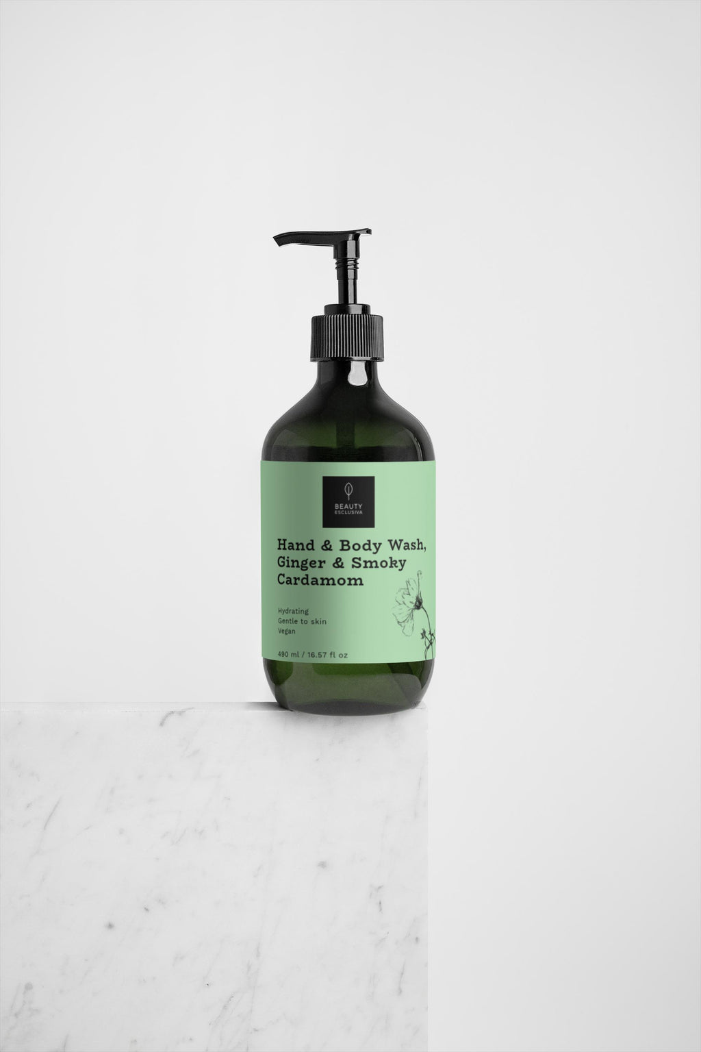 Hand & Body Wash, GINGER & SMOKY CARDAMOM | 490 ml