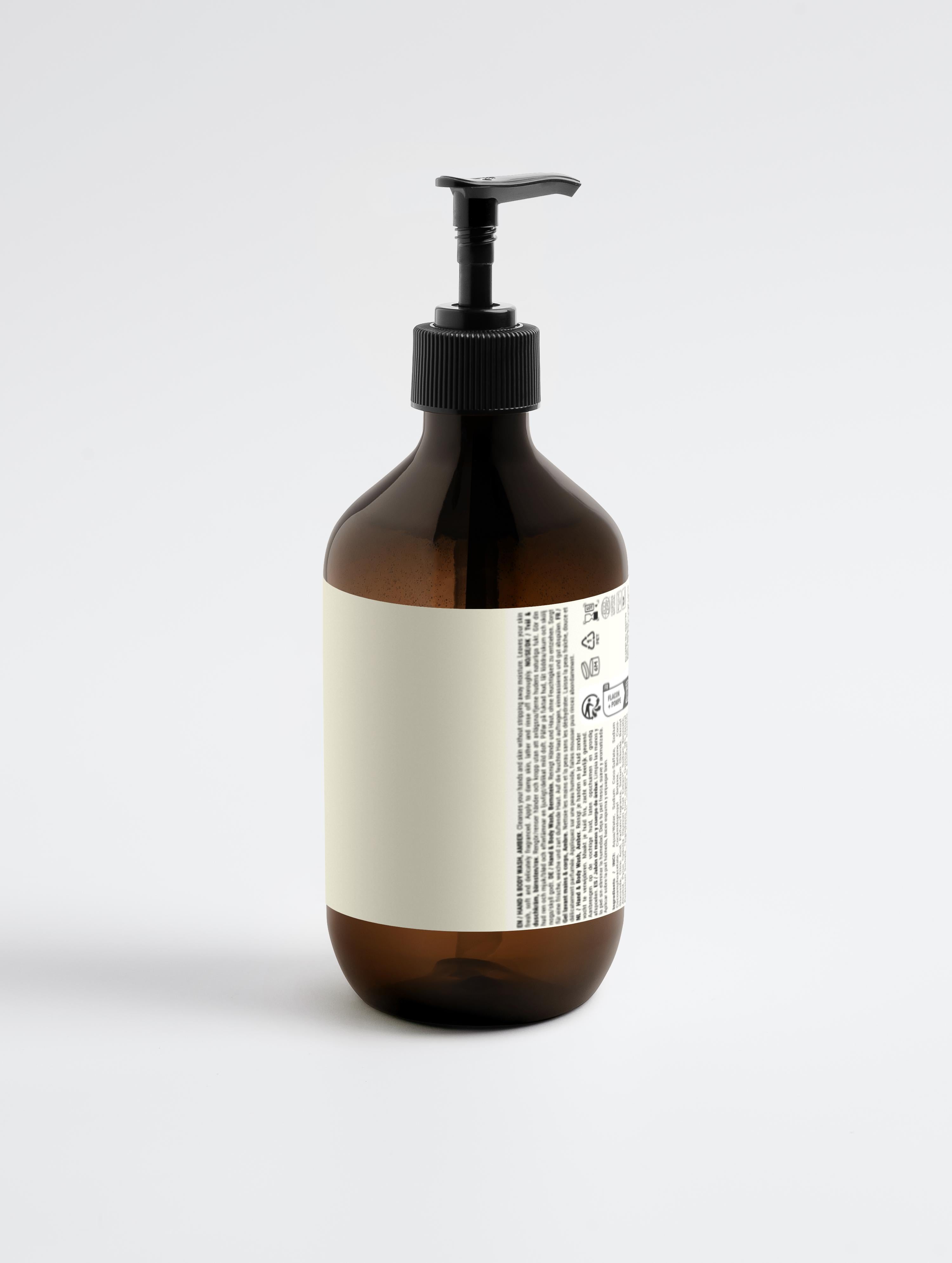 Hand & Body Wash, Patchouli & Amber Vanilla | 490 ml