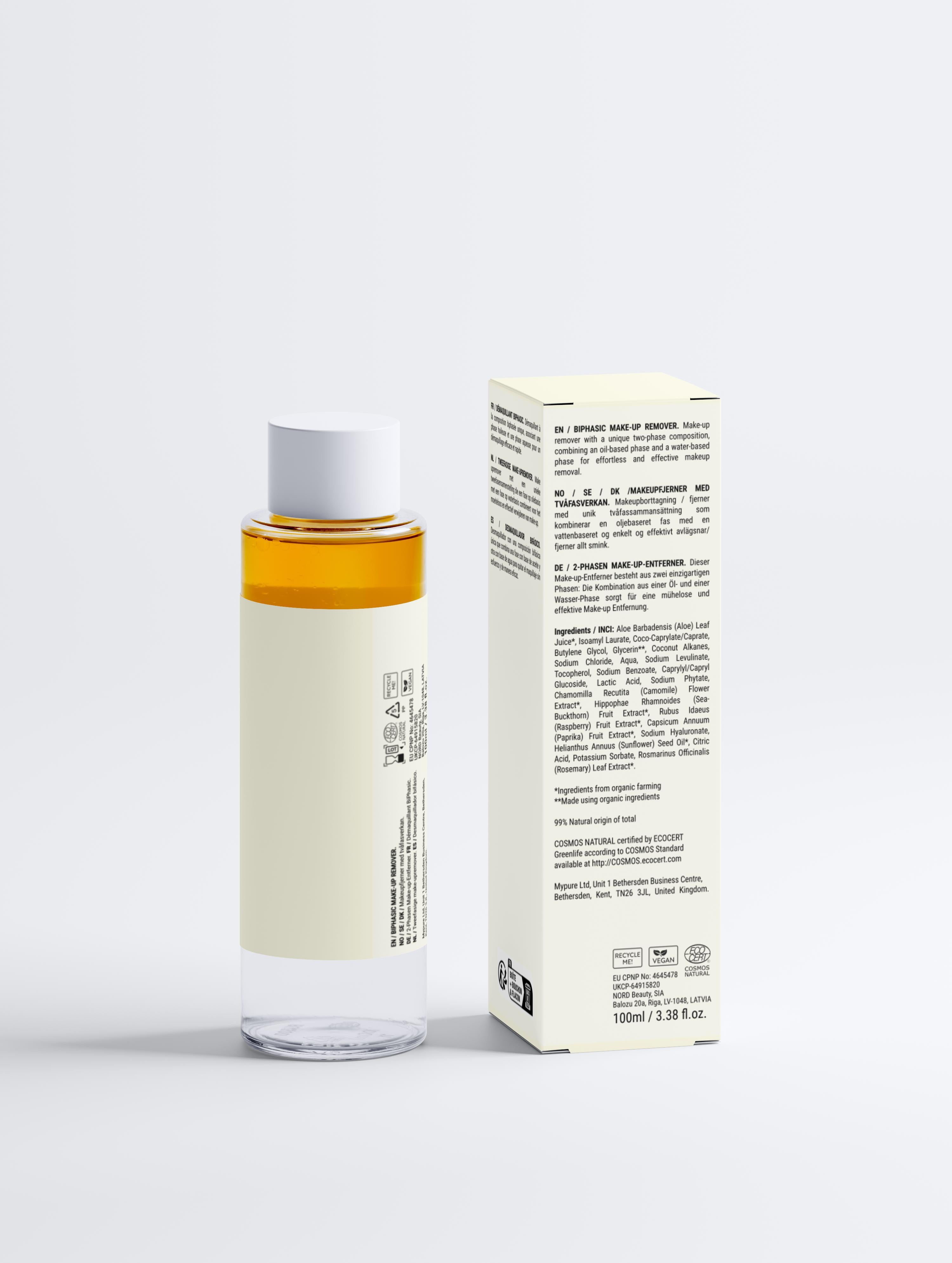 BiPhasic Make-up-Entferner, parfümfrei | 100 ml
