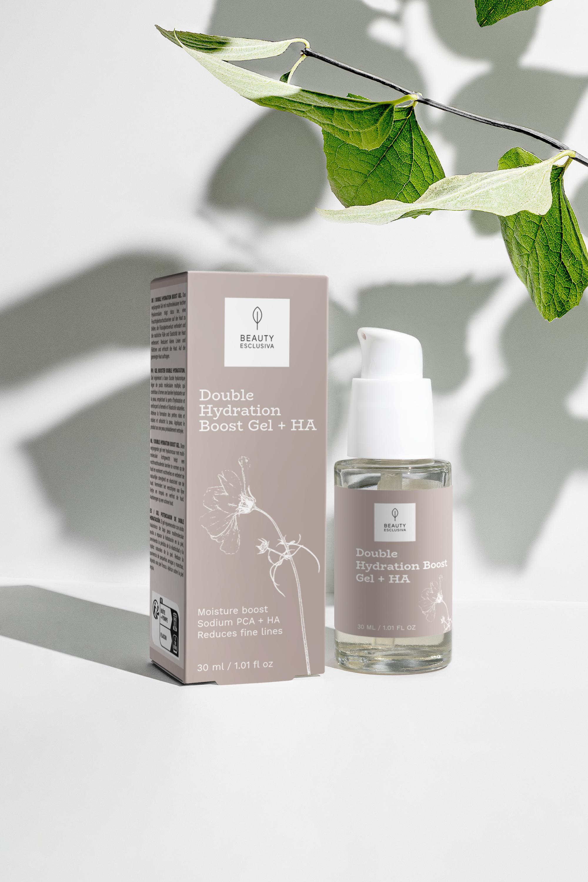 Doppeltes Hydratations-Boost-Gel + HA | 30 ml