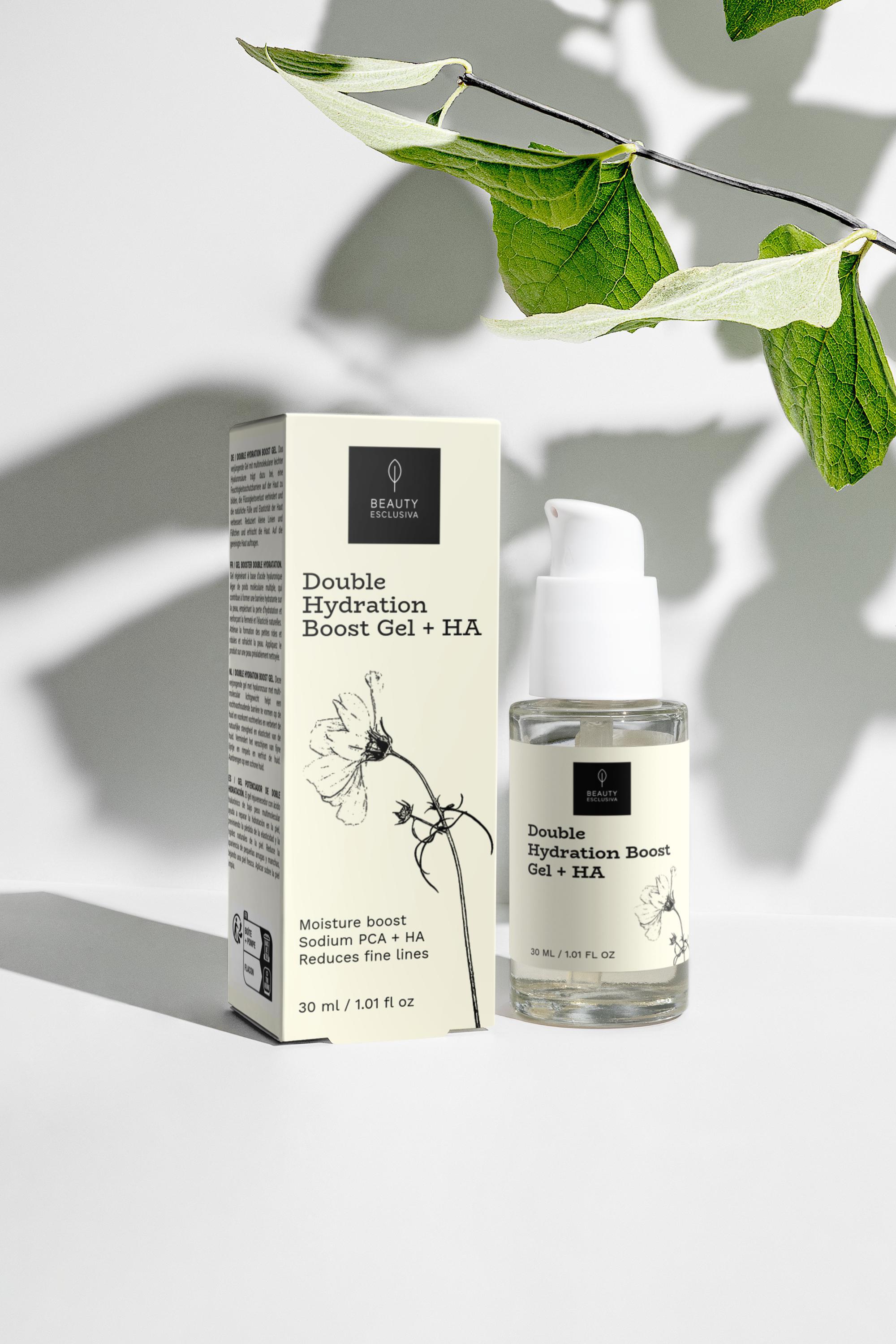 Doppeltes Hydratations-Boost-Gel + HA | 30 ml